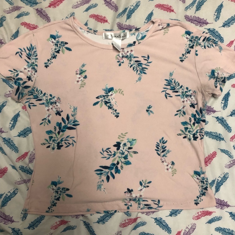 🌻Flower Crop Top